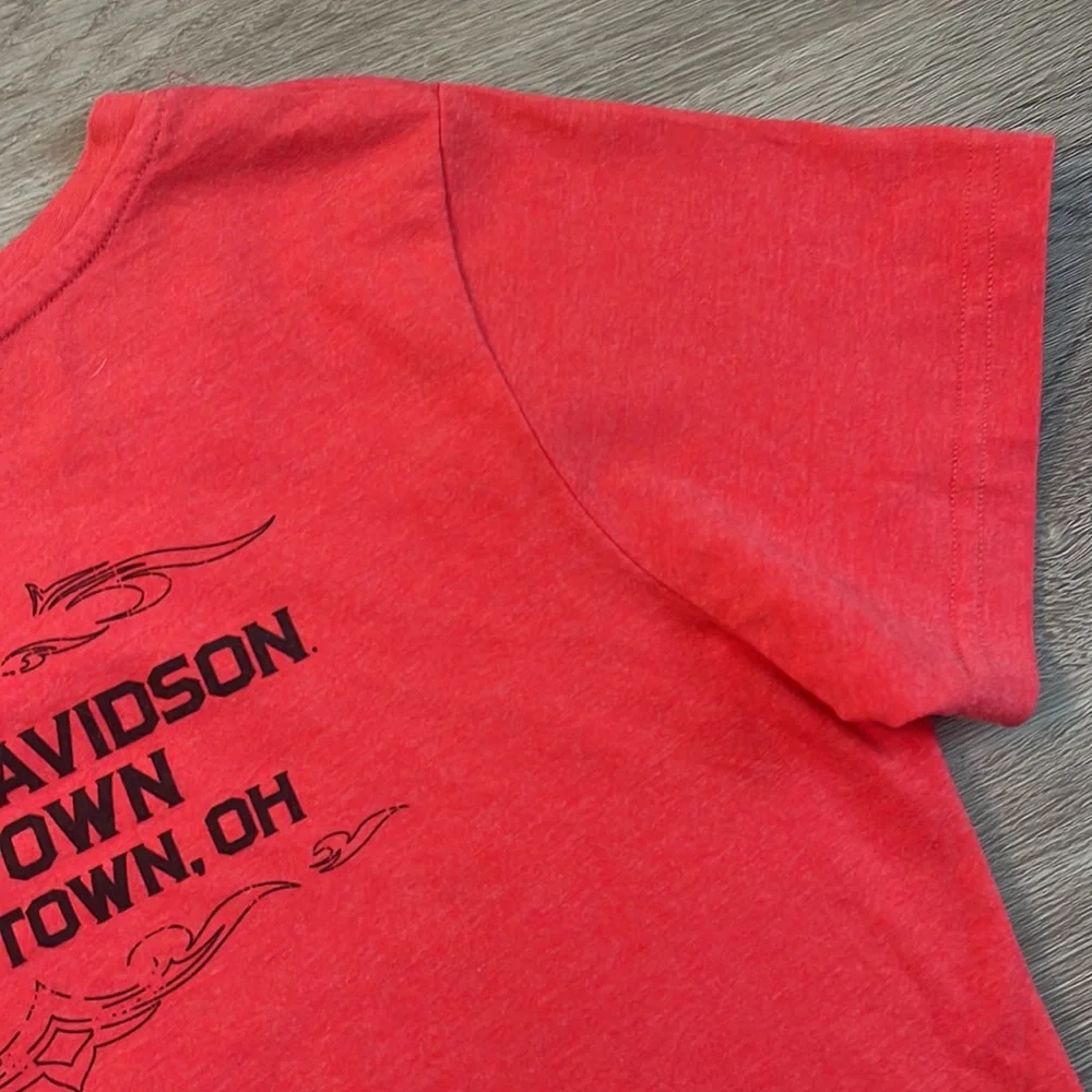 Women’s Harley Davidson Tee | Medium | Orange - Picture 7 of 7